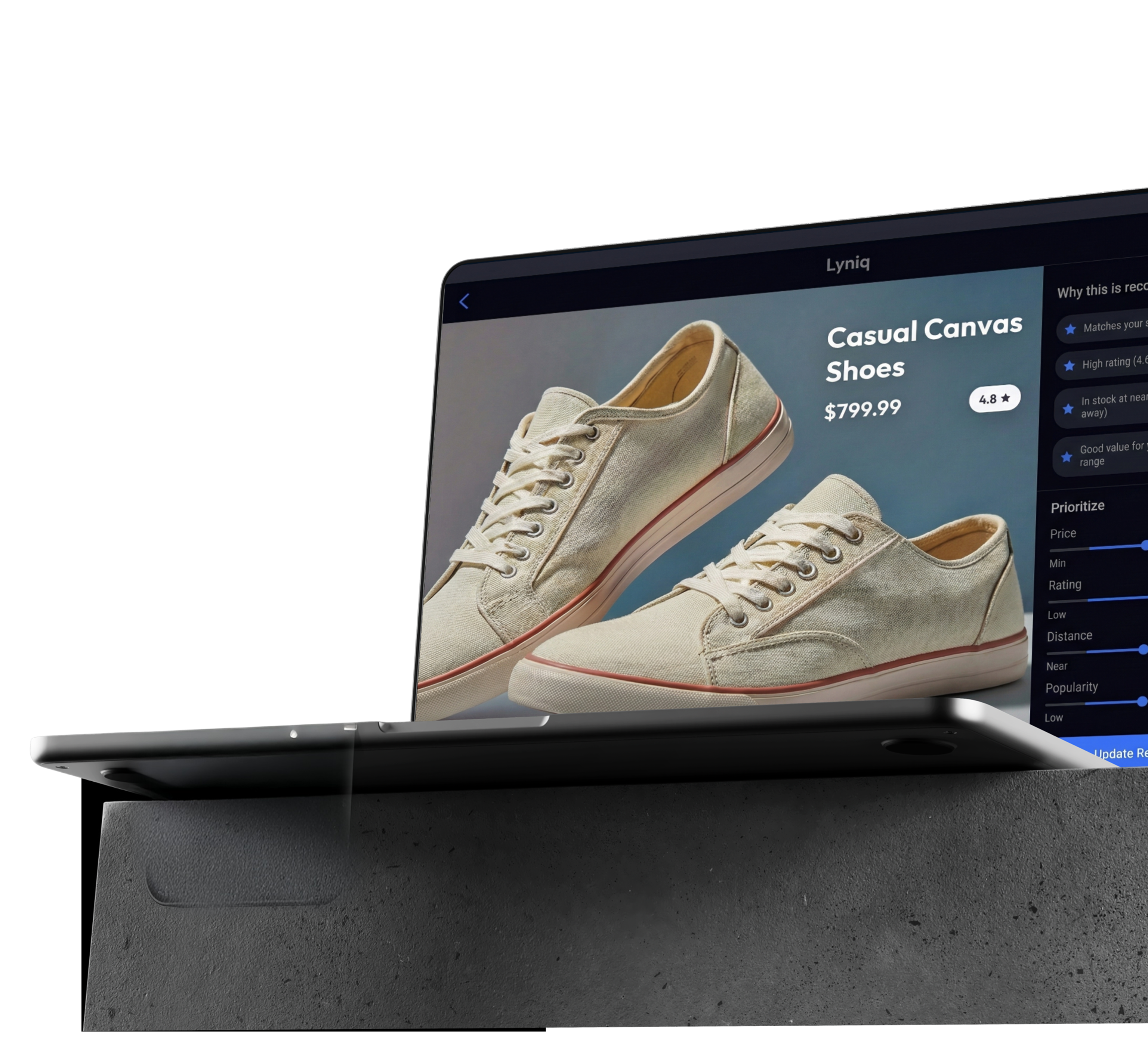 Lyniq application interface